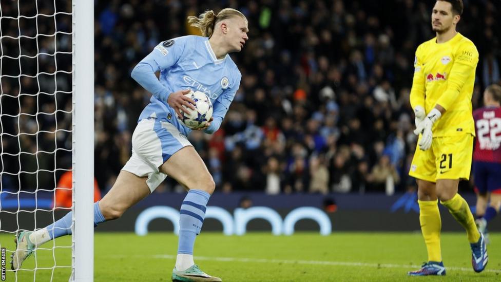 Manchester City 3 v 2 Leipzig: Man City come back from two down to beat Leipzig 19 131844169 gettyimages 1807992002