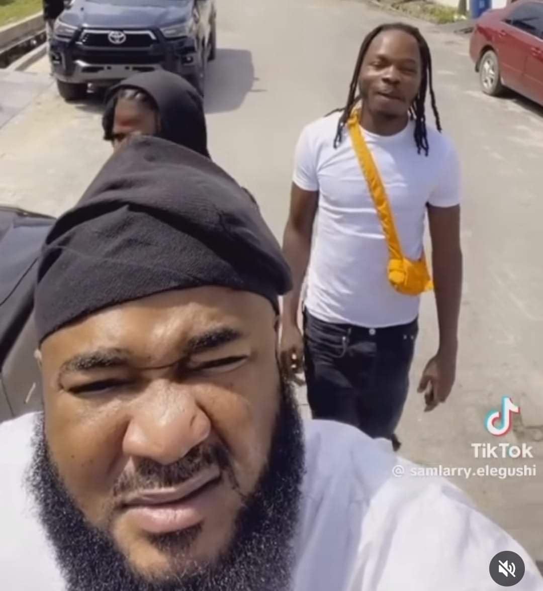 Naira Marley, Sam Larry And Zinoleesky Make Their First Public Appearance (Video) 9 FB IMG 1701236871423