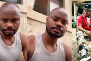 Rapper Oladips finally reacts after faking his death (Video)