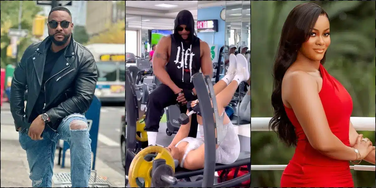 Actor, Bolanle Ninalowo ignites dating rumours with colleague, Damilola Adegbite, as they share affectionate moment (Video) 8 ghfgfhgfhfg