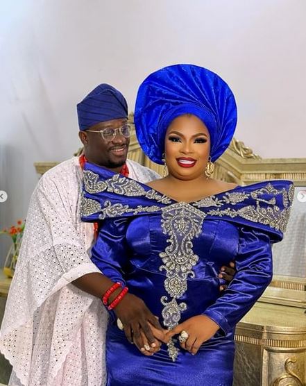 Popular Yoruba Actress, Laide Bakare Set To Marry For The Third Time (Photos) 14 laide and hubby2