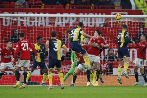 Manchester united 0 v 3 Bournemouth ;Bournemouth destroys Man Utd at Old Trafford 12 131968039 gettyimages 1842788855
