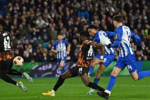 Brighton 1 v 0 Marseille: Pedro winner puts Brighton into Europa League last 16 3 132057766 gettyimages 1848357599