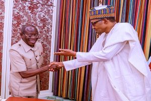 Oshiomhole slams Buhari over his removal as APC National Chairman