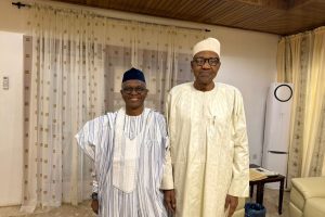 Ex-Kaduna governor El-Rufai visits former president Buhari in Daura (Photos)