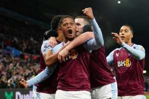 Aston villa 1 v 0 Manchester city: Leon Bailey's goal seals it for Unai Emery side 16 aston villas leon bailey celebrates 864563333