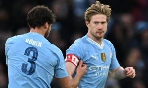 Manchester City 5 v 0 Huddersfield: De Bruyne returns as Man City thrash Huddersfield 9 132224626 kevindebruyne