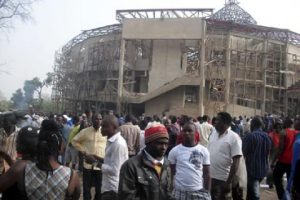 BREAKING: Religious Riot Breaks Out In Plateau State As Armed Men Set Ablaze COCIN 11 20240123 125723