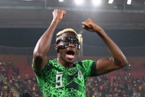 AFCON 2023 CAF picks Super Eagles striker Osimhen for drug test 1