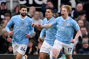 Newcastle 2 Manchester City 3: De Bruyne delivers from the bench to help City 2 KEVIN DE BRUYNE 1024x683 1