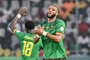 Cameroon 1 v 1 Guinea: Indomitable Lions held by 10 men in frustrating AFCON opener 1 SEI187360742