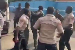 Drama as FRSC officials beat up soldiers for invading their office (Video) 3 Screenshot 20240102 103038