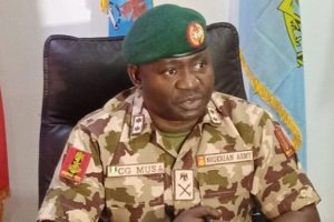 Why terrorists attacked Plateau village – Military reveals 2 Theatre Commander Joint Task Force North East Operation Hadin Kai Maj. Gen. Christopher Musa 750x375 1