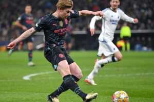 Copenhagen 1 v 3 Man City: Man City claim first-leg win at FC Copenhagen 6 132636713 kevindebruyne