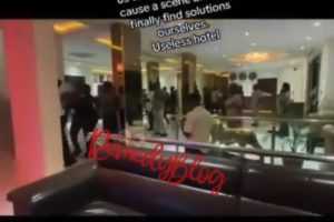 7 people including a pregnant woman got stuck in a Benin hotel elevator for about 90 minutes (Video) 11 Screenshot 20240215 113358