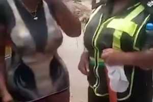 Lagos Police Command arraign Omorogbe Jennifer Soni after she was caught on camera assaulting a police officer in Ajah 18 Screenshot 20240227 093622