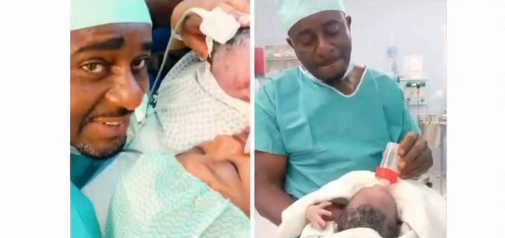Emeka Ike welcomes baby girl