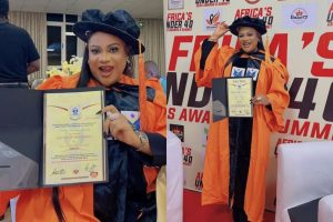I wouldnt do social media draggings with you Nkechi Blessing reads the riot act after bagging Doctorate Degree Kemi Filani blog min 1 1200x800 1