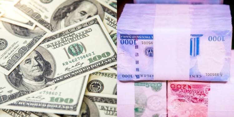 Dollar and naira 