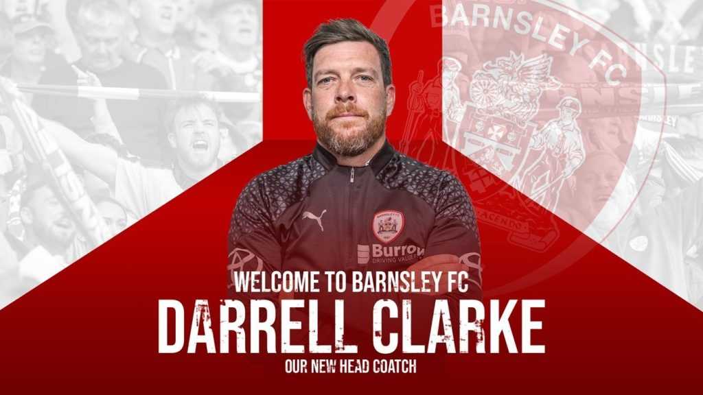 BREAKING: Darrell Clarke has been appointed as head coach of Barnsley FC 1 Large