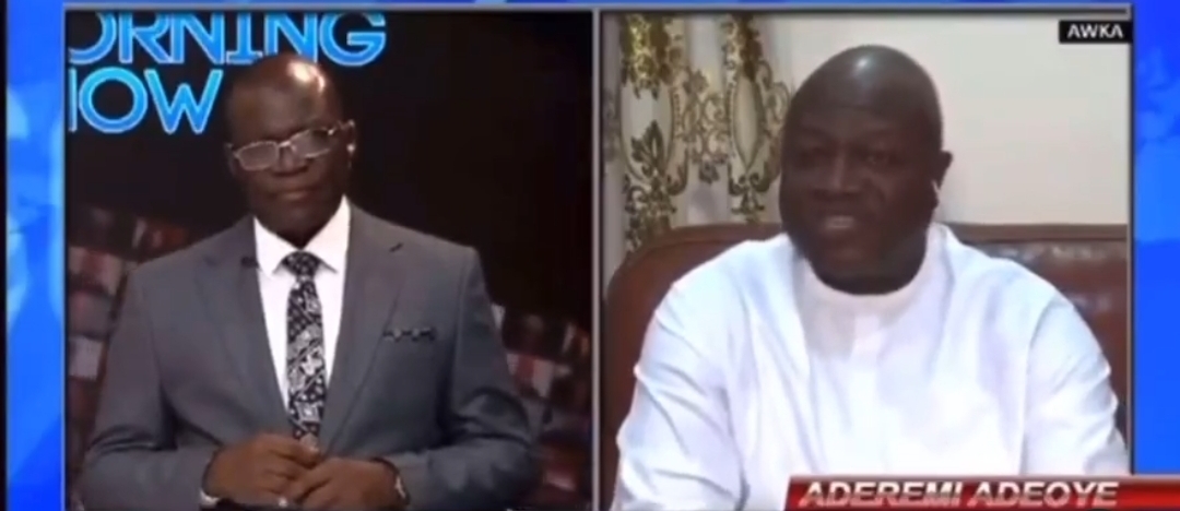 Moment Reuben Abati politely hushed a guest on arise TV morning show (Video)