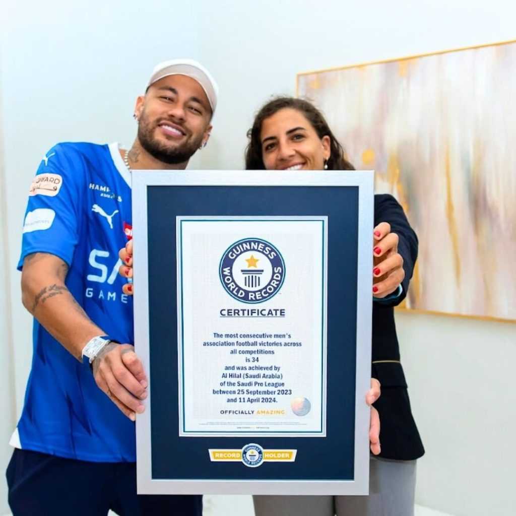 Neymar’s Al Hilal celebrate record-breaking season with fans at Kingdom Arena (Photos) 2 Neymar’s Al Hilal celebrate record-breaking season with fans