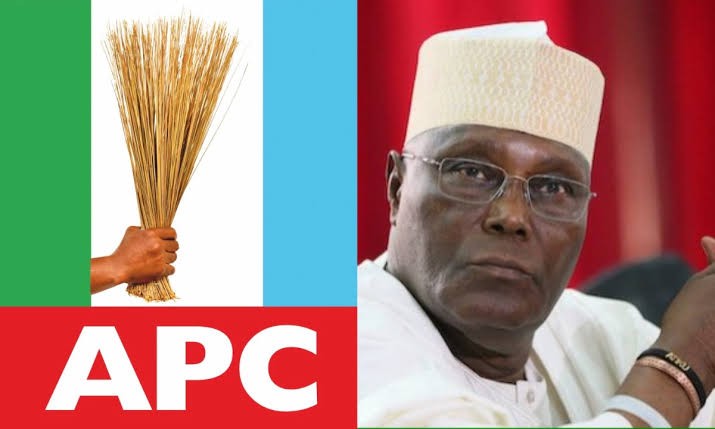 You’re Willfully Blinded To Tinubu’s Achievements - APC Tells Atiku 1 Apc, Atiku