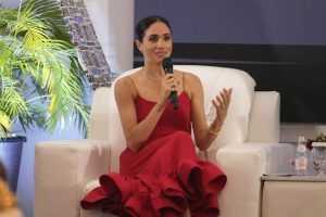 meghan the duchess of sussex speaks at an event in abuja nig EU7QBF4MHRGHXGR2HIDCAZR4JQ