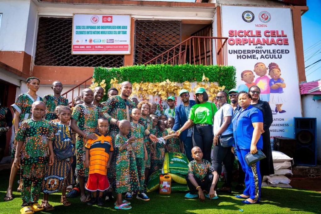 World Sickle Cell Day: Soludo's Wife Visits, Delivers Gifts To Sickle Cell Home In Agulu 1 Soludo's Wife