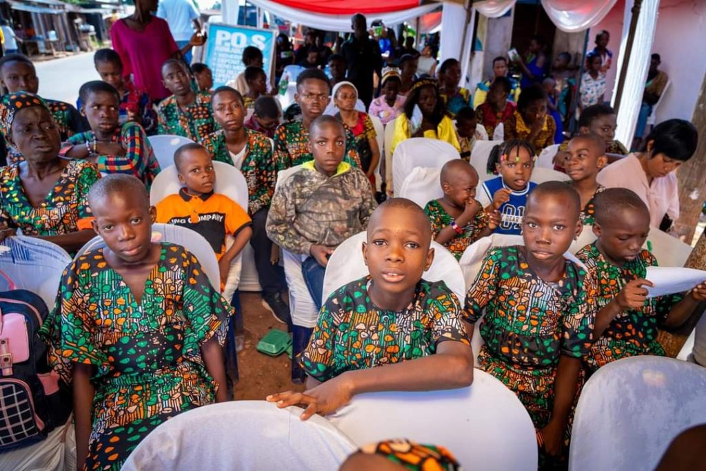 World Sickle Cell Day: Soludo's Wife Visits, Delivers Gifts To Sickle Cell Home In Agulu 2 FB IMG 1718814860721