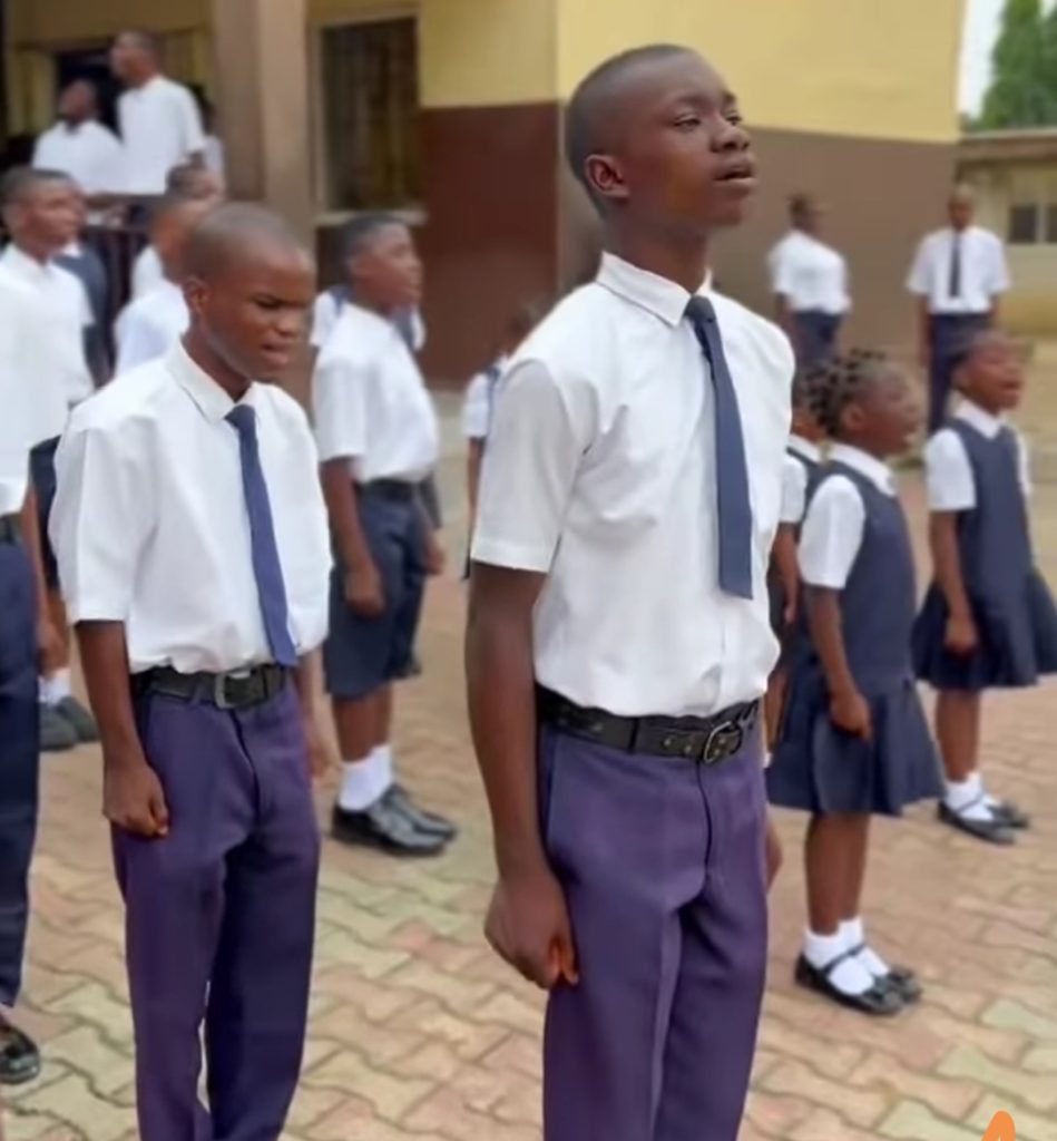 Blind Students Recite All Stanzas Of Reintroduced National Anthem (Video) 1 Screenshot 20240605 063438
