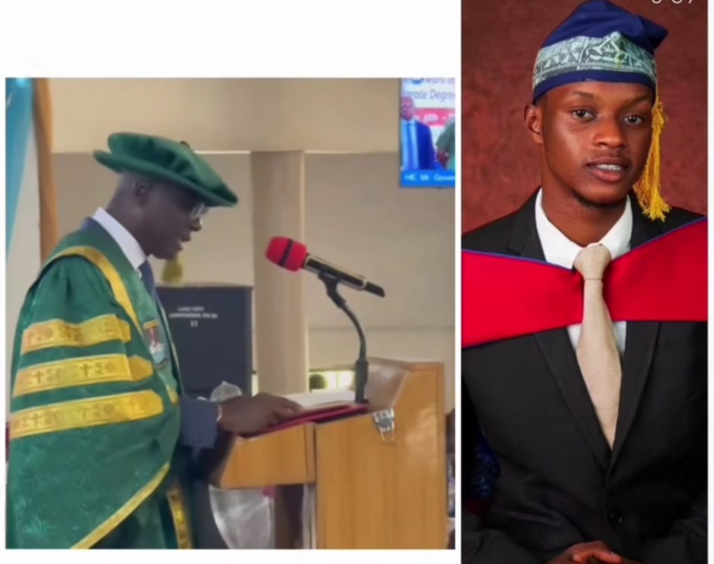 Gov Sanwo-Olu gifts ₦10 million reward to LASU best-graduating student 1 Sanwo-Olu gifts ₦10 million reward to LASU best-graduating student