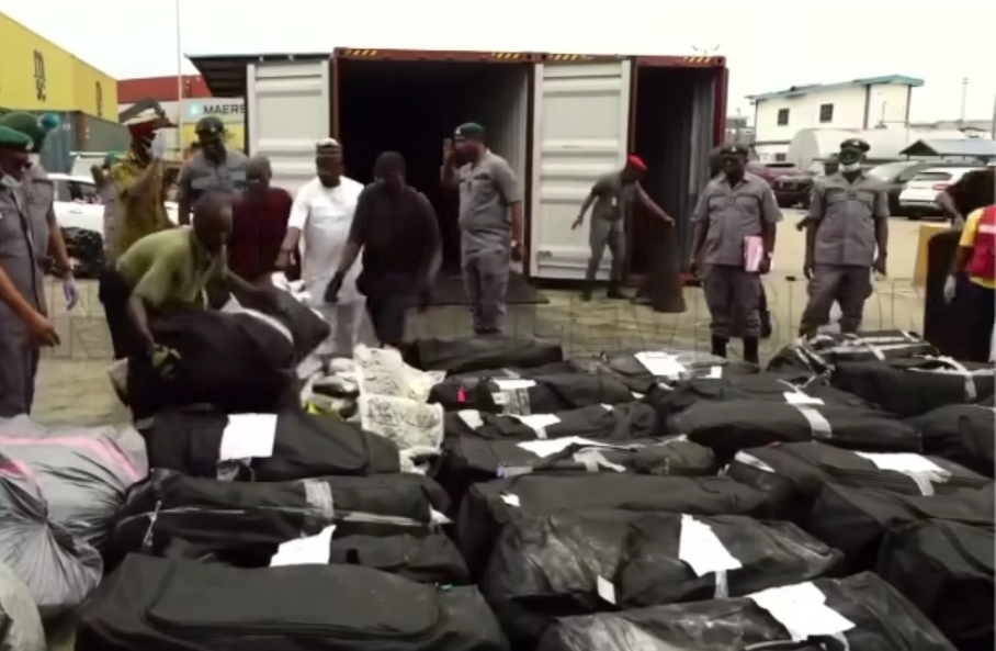 Nigerian Customs seizes N3bn worth of cannabis imported from Canada at Tincan port 1 Screenshot 20240616 054620