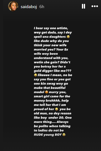 Saida Boj Fires Back at Paul Okoye's Criticism, Calls Him a Hypocrite 3 Saida Boj Fires Back at Paul Okoye's Criticism