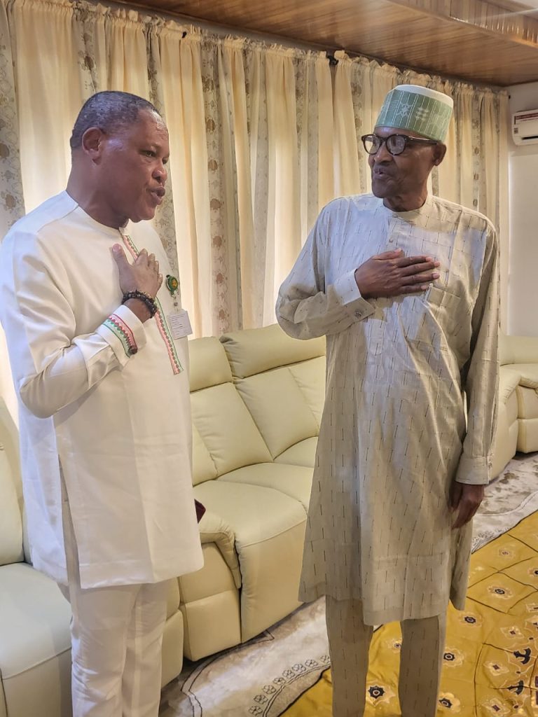 Lawmaker Seeks Buhari's Intervention in Nnamdi Kanu's Release 1 Obi Aguocha, Buhari