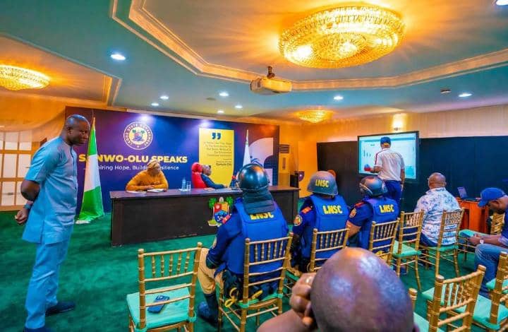 Governor Sanowo-Olu Commends Lagos State Neighbourhood Safety Corps 1 Sanowo-Olu Commends Lagos State Neighbourhood Safety Corps