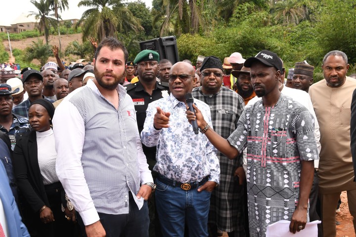 FCT Minister, Wike Inspects Road Construction in Abaji Area Council 1 Wike Inspects Road Construction in Abaji Area Council