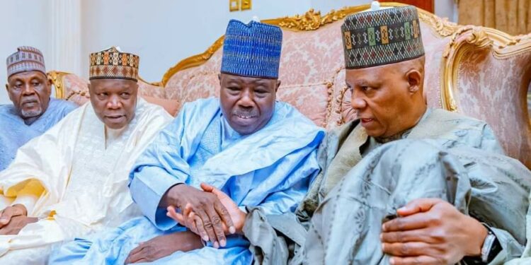 Gov Inuwa attends funeral of ex-Borno Gov mother in Maiduguri 1 Inuwa attends funeral of ex-Borno Gov mother
