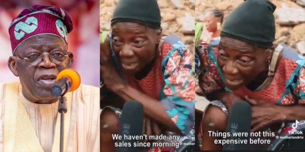 Buhari tenure is better, Tinubu era is terrible, It has been 5months I ate rice – Old woman cries out 1 Buhari tenure is better, Tinubu era is terrible
