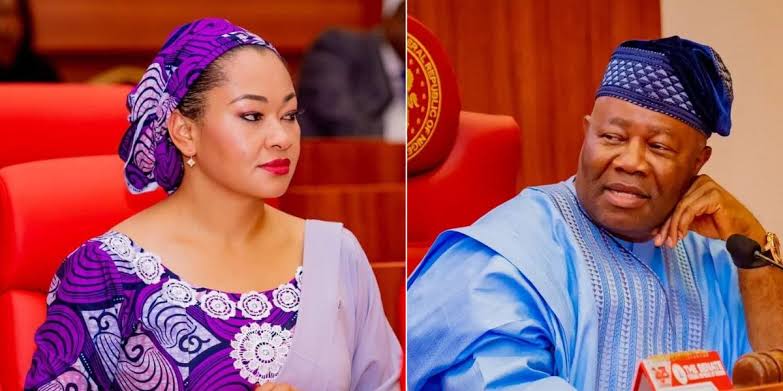 Akpabio to Natasha: This is the Senate, Not a Night Club 1 Natasha Akpoti Uduaghan Godswill