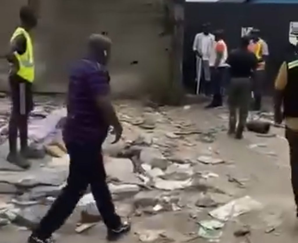 LAWMA Cracks Down on Illegal Traders, Demolishes Kiosks in Awoyaya-Ikota Area 1 LAWMA Cracks Down on Illegal Traders