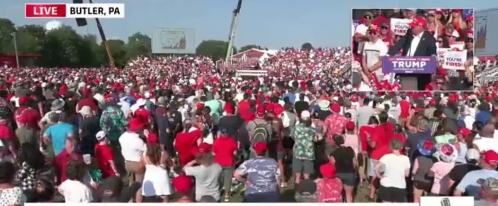 Breaking: Donald Trump Shot at Pennsylvania Rally, Injured (Video) 1 Donald Trump Shot at Pennsylvania Rally