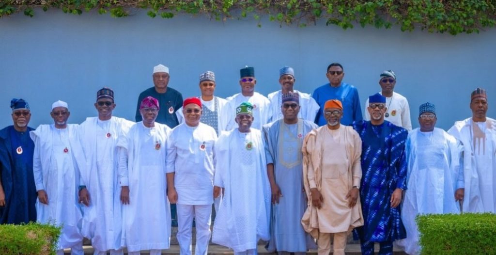 President Tinubu meets with APC governors behind closed doors 1 Screenshot 20240725 150359