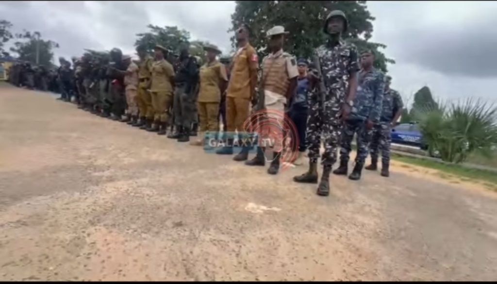 Oyo State Security Operatives Embark on Show of Force Ahead of Nationwide Protest 1 Screenshot 20240730 124343