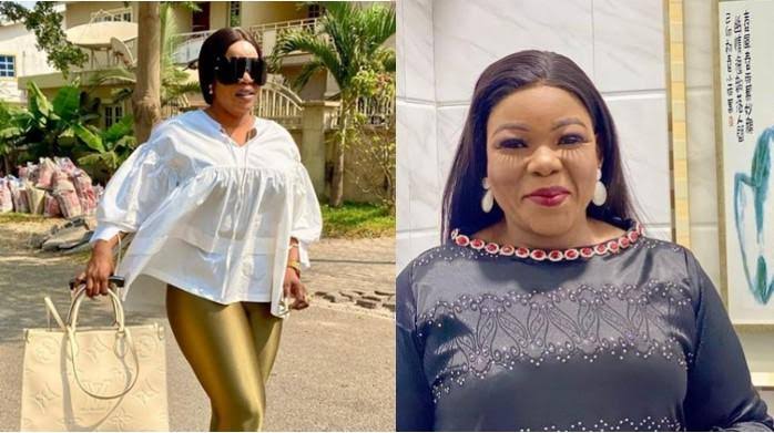 Nollywood Actress Empress Njamah Visits Ada Ameh's Graveside, Shares Heartfelt Message 1 Empress Njamah