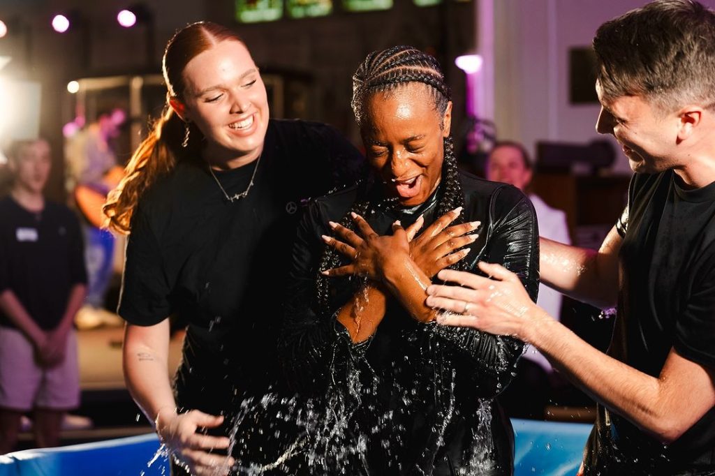 DJ Cuppy Baptised, Becomes Born Again (Photos) 1 DJ Cuppy Baptised