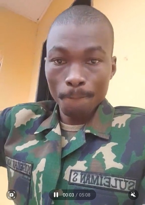 Nigerian Soldier Alleges Government Funding of Bandits, Terrorism 1 18731846 screenshot20240830002845gallery jpeg411beda8fa85f9174e44927f4b769e72
