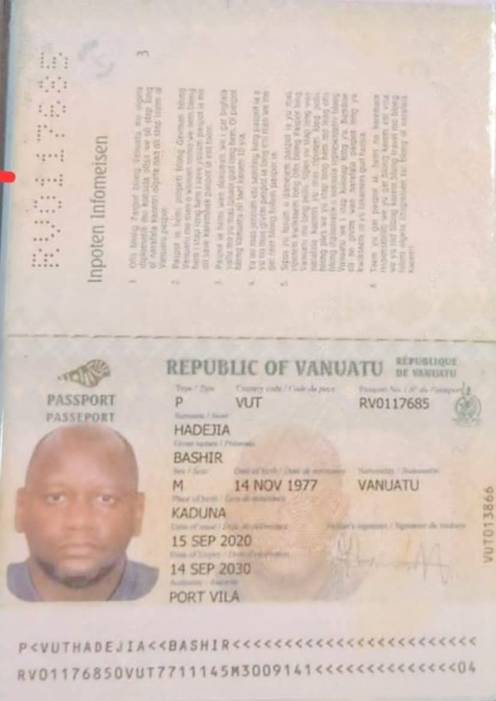 BREAKING: Nigerian Arrested for Treason, Gun-Running, and Transnational Crimes 2 IMG 20240814 WA0005