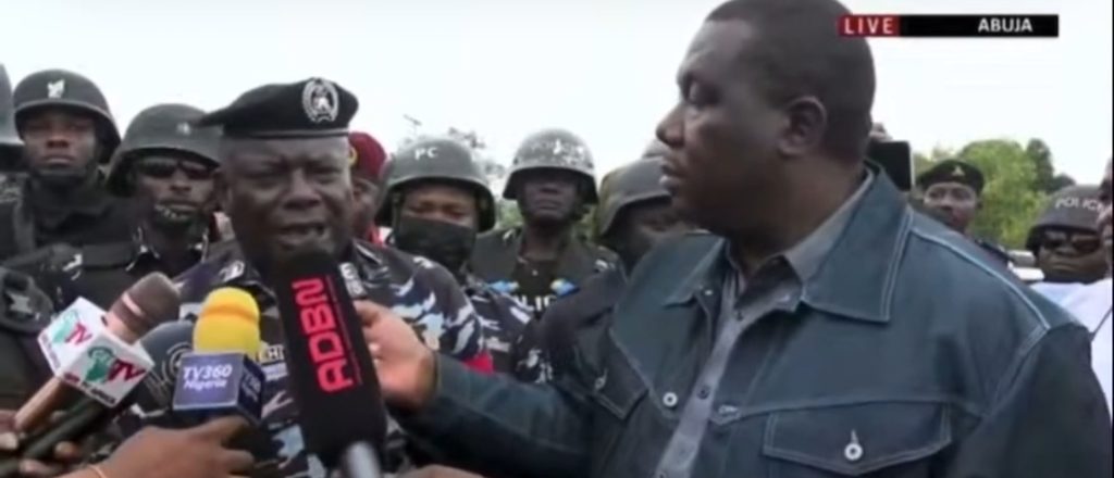 Police Commissioner, Deji Adeyanju Clash Over Protest Venue 1 Deji Adeyanju