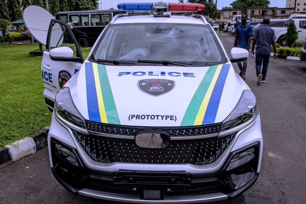 Nigeria Police have unveiled their e-CMR e-enforcement patrol vehicle and gadgets